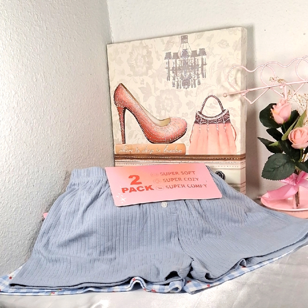 ANGEL CULT 2 Pack ShortsSuper soft, cozy and comfy NWT 2075